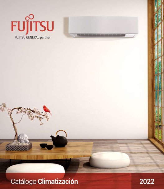 Eurofred presenta el nuevo Catálogo de Climatización para 2022 de Fujitsu con más de 700 referencias